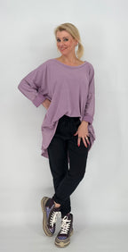 Oversized Shirt in lila