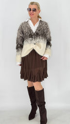 Strickjacke „Nordic Dream“ – Flauschiger Strick mit Muster