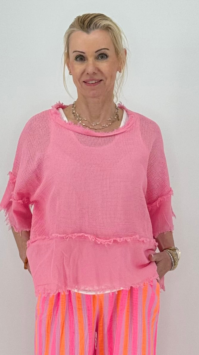 Modischer Oversize-Shirt