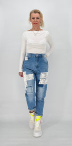 Jeans mit Details