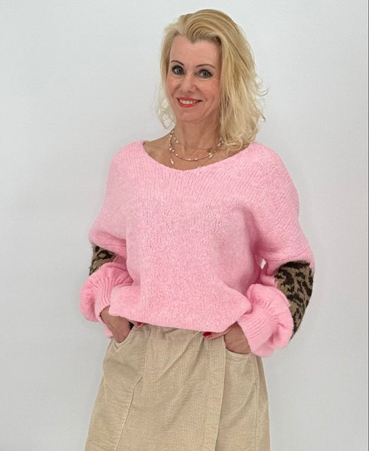 Pullover, rosa