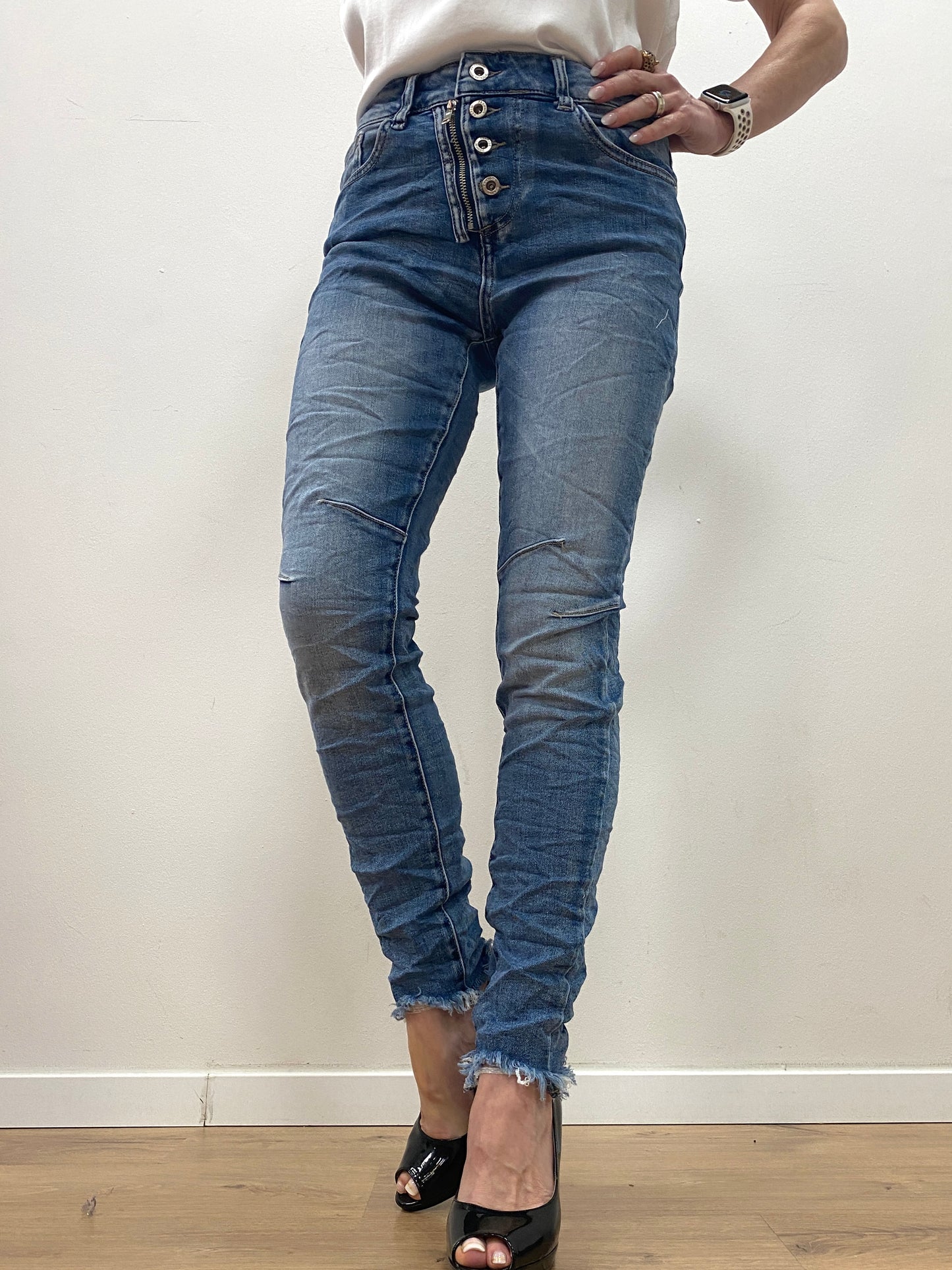 Jeans Hose Slim-fit-Form