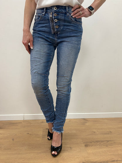 Jeans Hose Slim-fit-Form