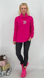 Lederimitat Hose ESViViD, braun, beige, schwarz