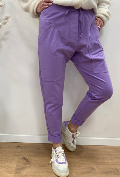 Baggy Jogpants Lila