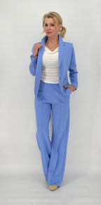 ESViViD Hose mit genähter Bügelfalte in lasurit