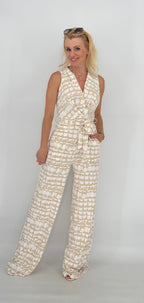 Jumpsuit, beige