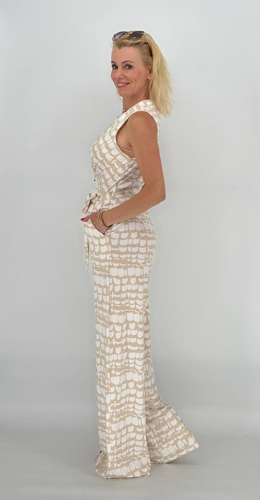 Jumpsuit, beige