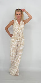 Jumpsuit, beige