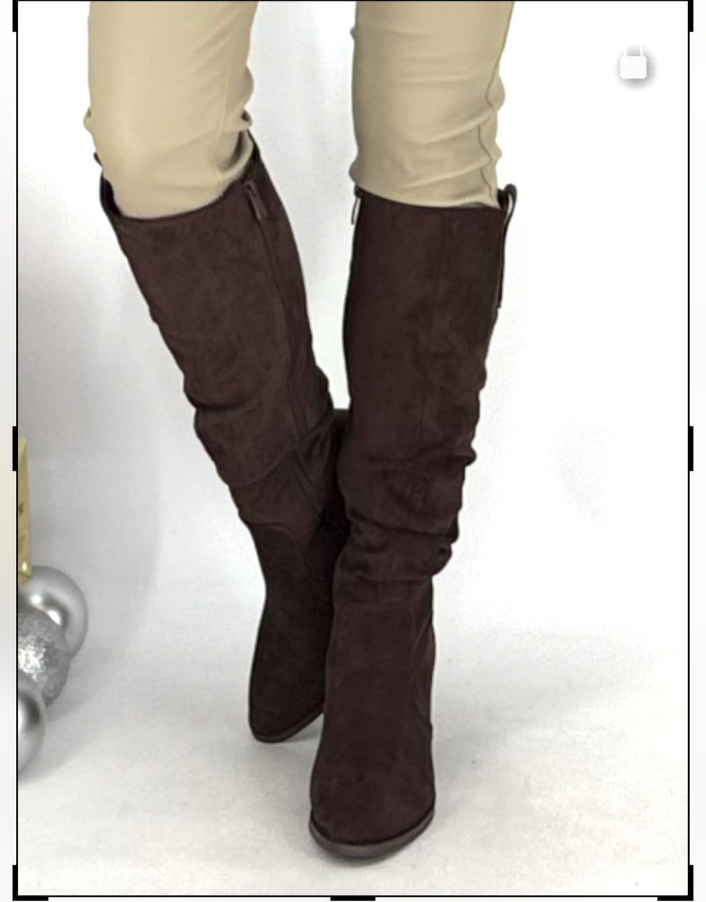 Stiefel Schokoladenbraun, A-920