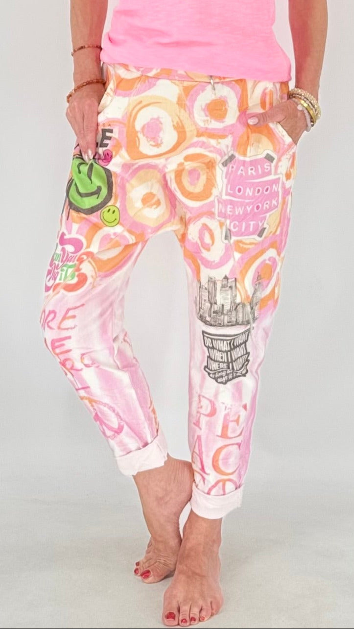 Baggy Hose "Smile"