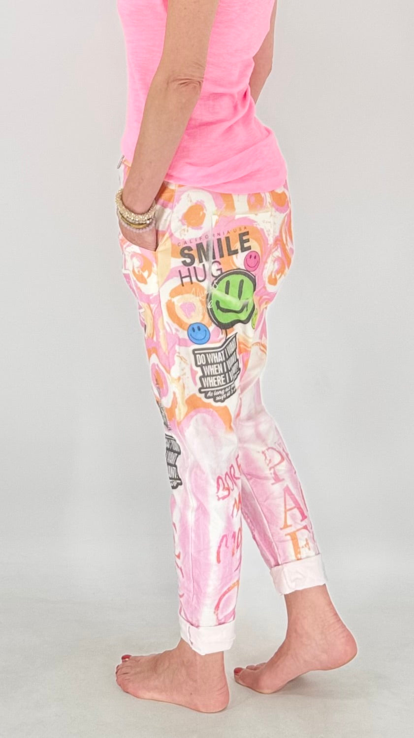 Baggy Hose "Smile"