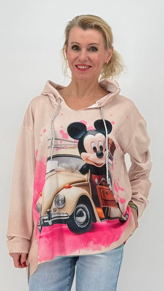 Sweatshirt mit Kapuze" Micky"
