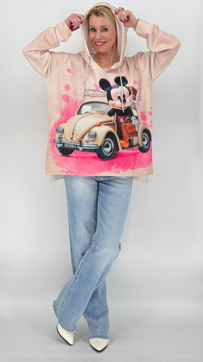 Sweatshirt mit Kapuze" Micky"