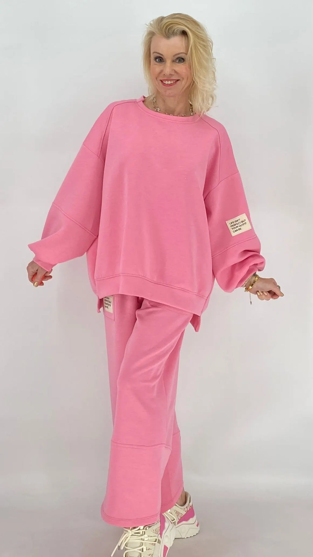 Cozy Hose in beige, weiß, pink - By Elena FashionBy Elena Fashion