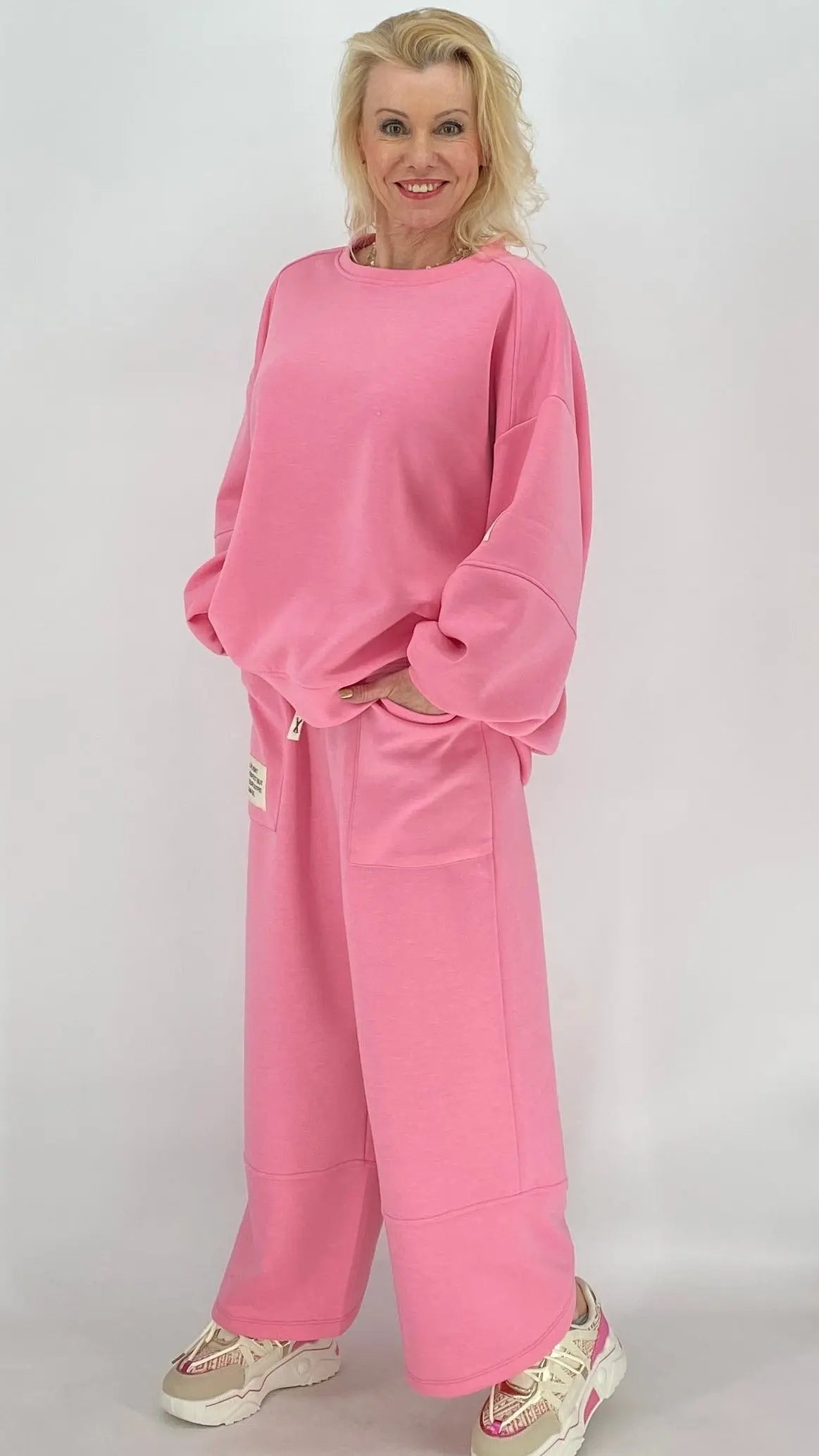 Cozy Hose in beige, weiß, pink - By Elena FashionBy Elena Fashion