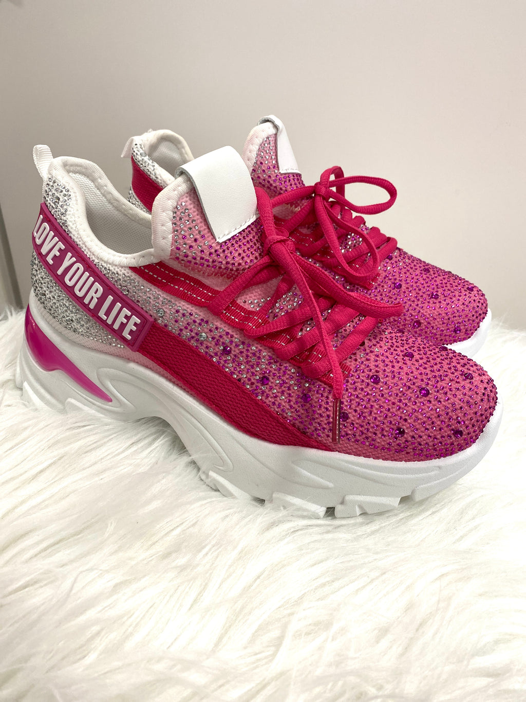 Sneaker Offwhite 8-90, pink, weiß, schwarz, flieder