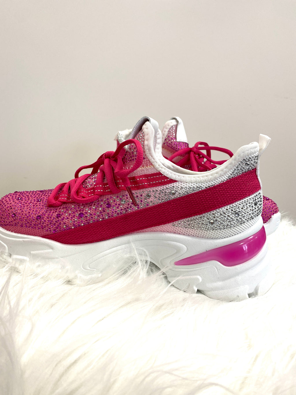 Sneaker Offwhite 8-90, pink, weiß, schwarz, flieder