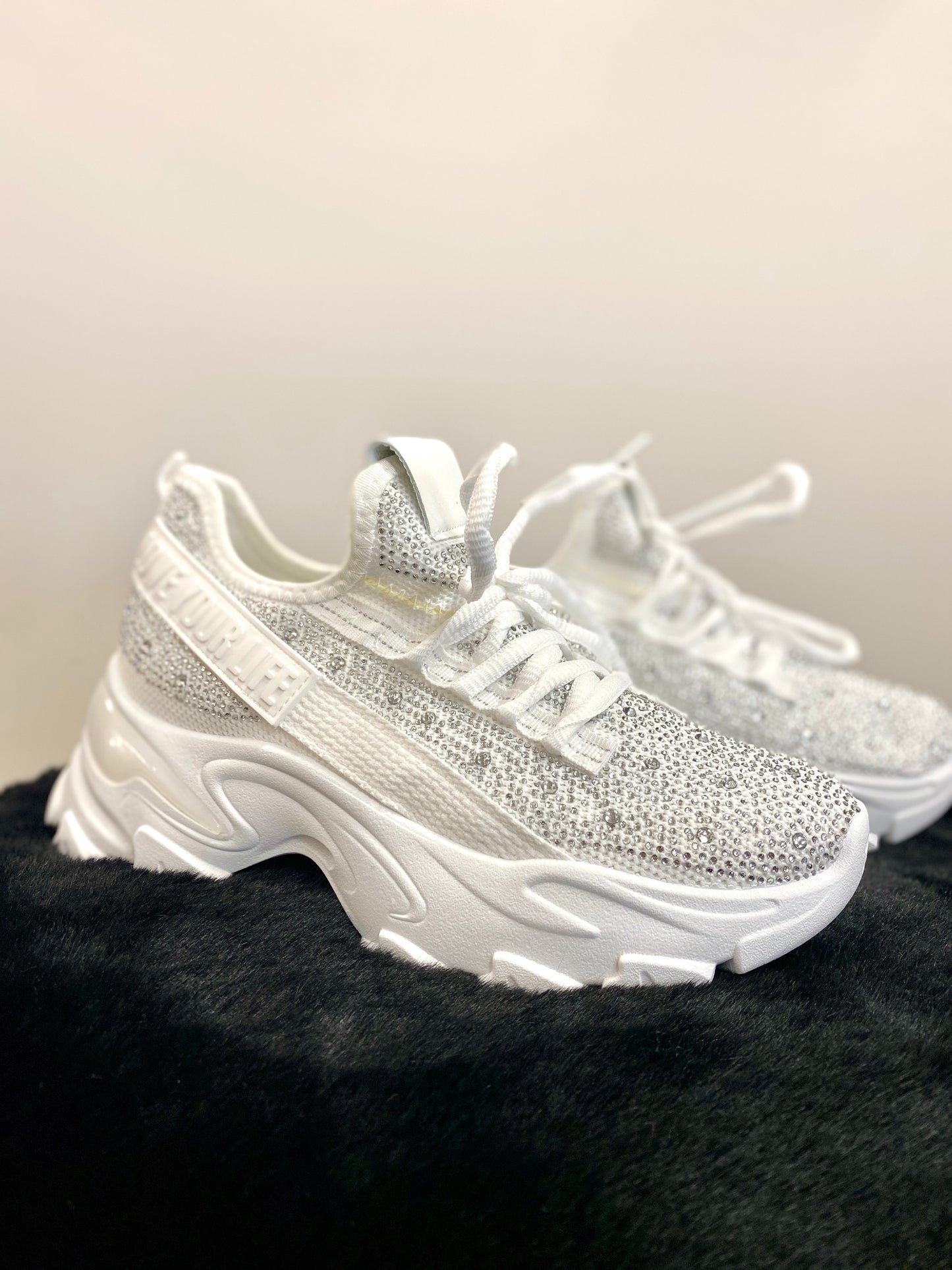 Sneaker Offwhite 8-90, pink, weiß, schwarz, flieder