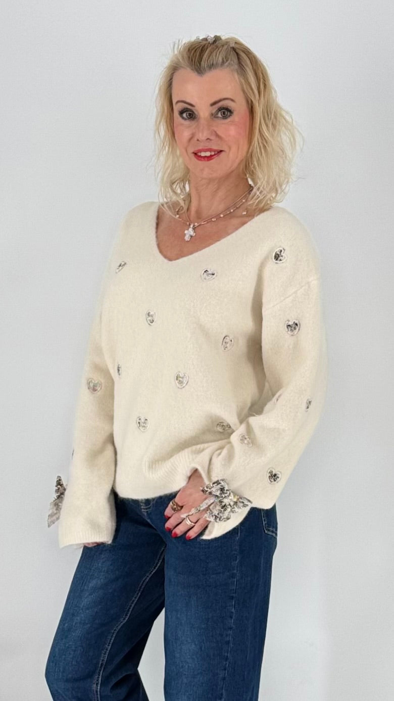 Pullover mit Schleifen
