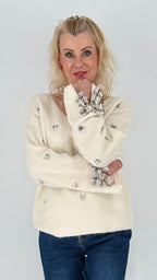 Pullover mit Schleifen