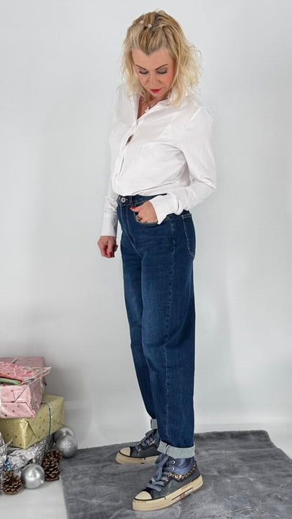 Bluse ESViViD Jersey weiß