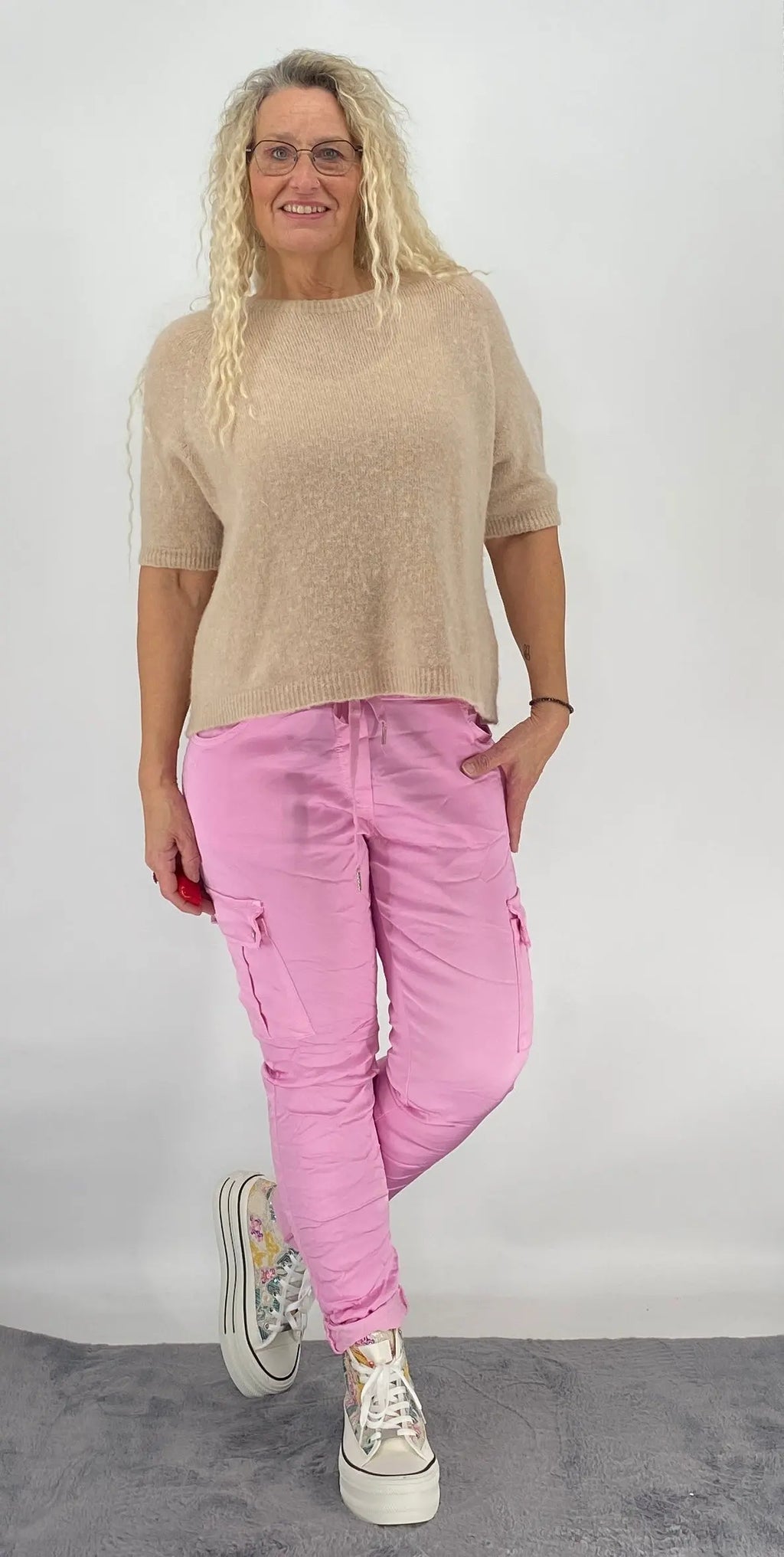 Cargohose pink/rosa - By Elena FashionBy Elena Fashion