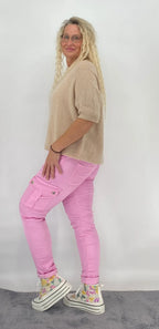 Cargohose pink/rosa - By Elena FashionBy Elena Fashion