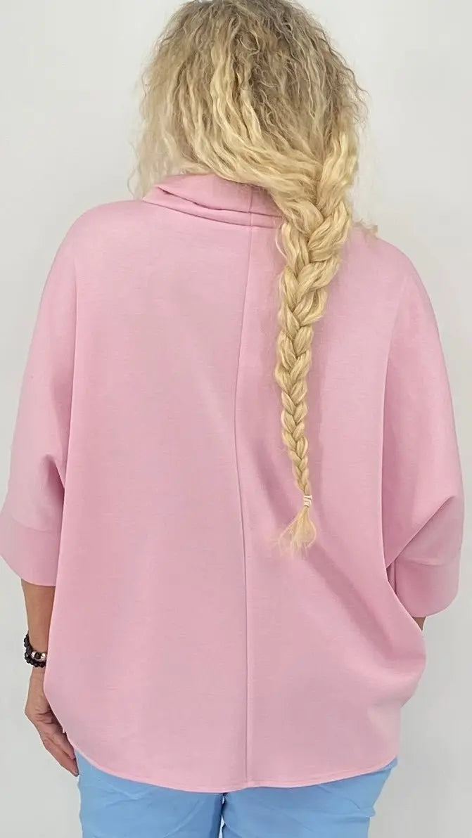 Sweatshirt, rosa - By Elena FashionBy Elena Fashion