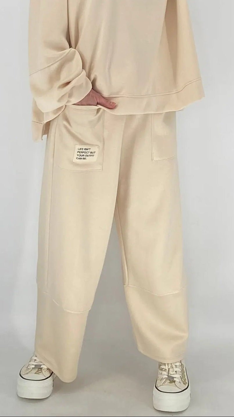 Cozy Hose in Beige - By Elena FashionBy Elena Fashion