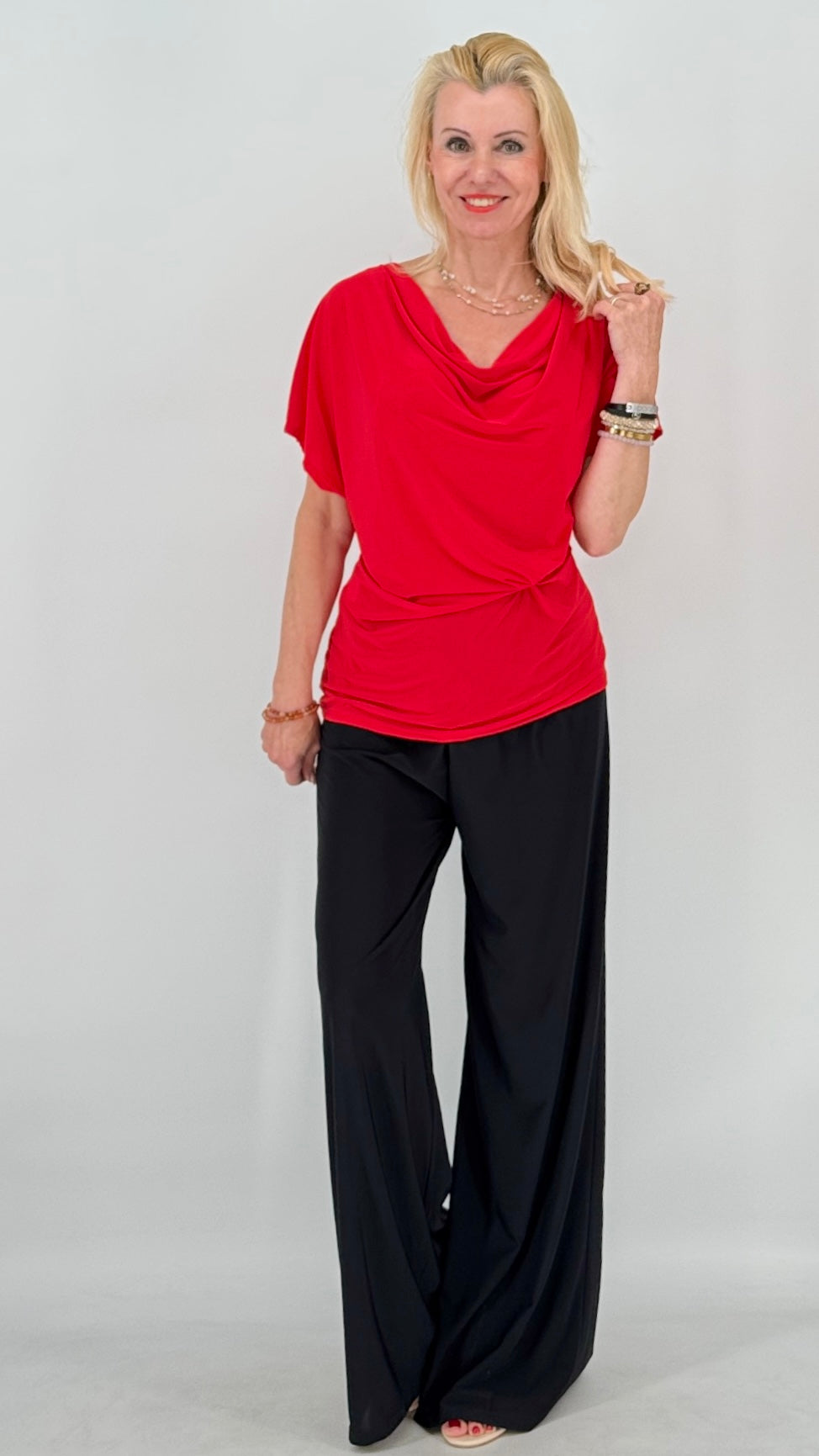 Damen Hose, in Schwarz