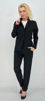 Hose ESViViD mit Umschlag, schwarz