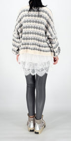 Long Top mit Rüschen Evai n 3 Farben