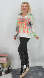 Langarmshirt "TOK TOK" mit Kapuze