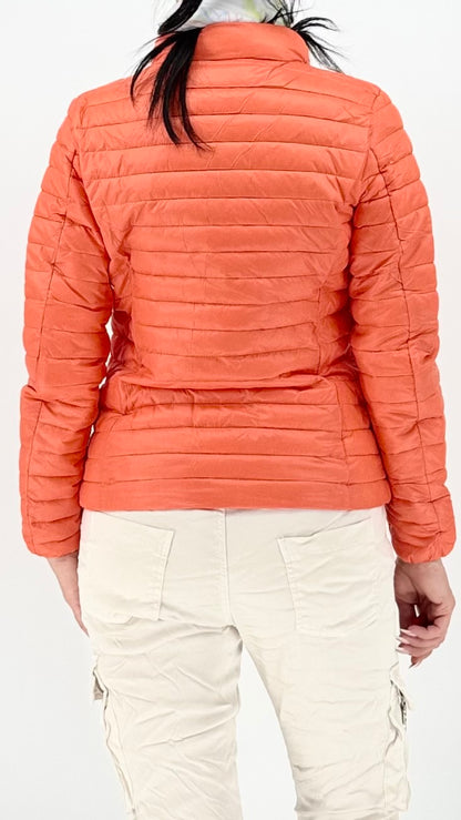 Steppjacke in orange