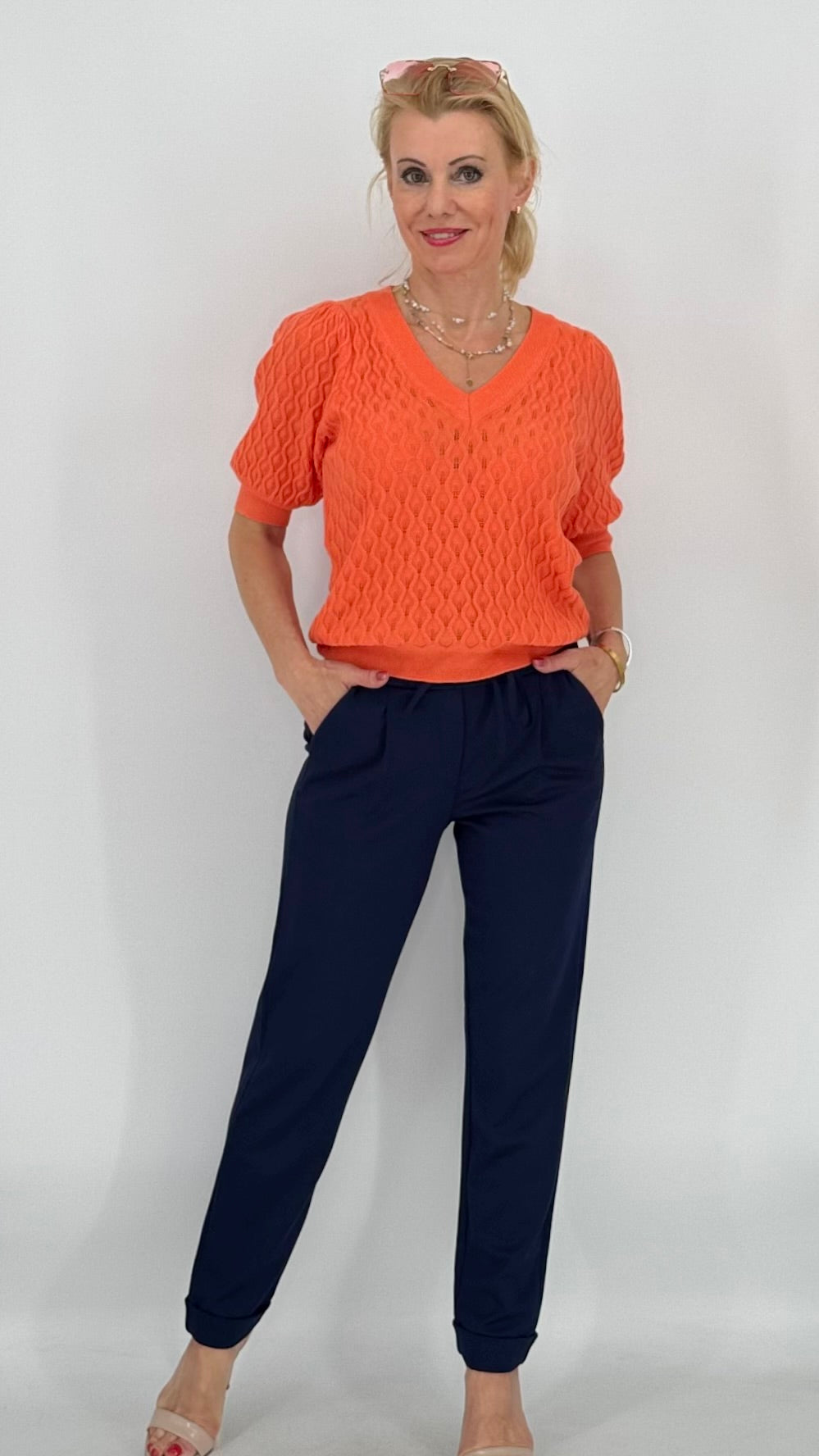 ESViViD Hose, marineblau