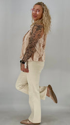 Neckholder-Top "Marmor Print"