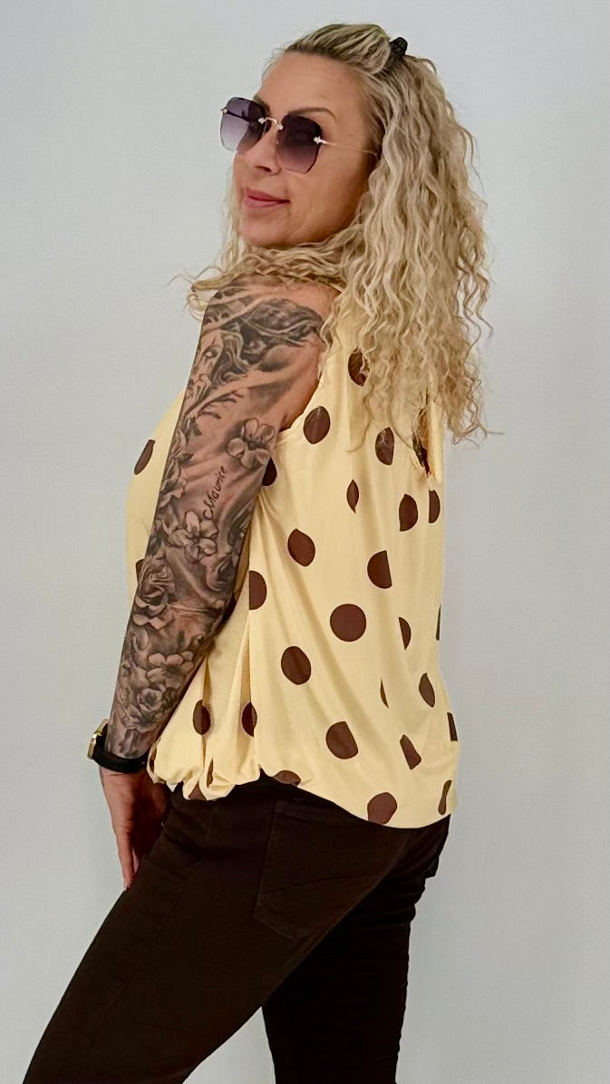 Neckholder-Top "Pünktchen" in 3 Farben