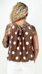 Neckholder-Top "Pünktchen" in 3 Farben