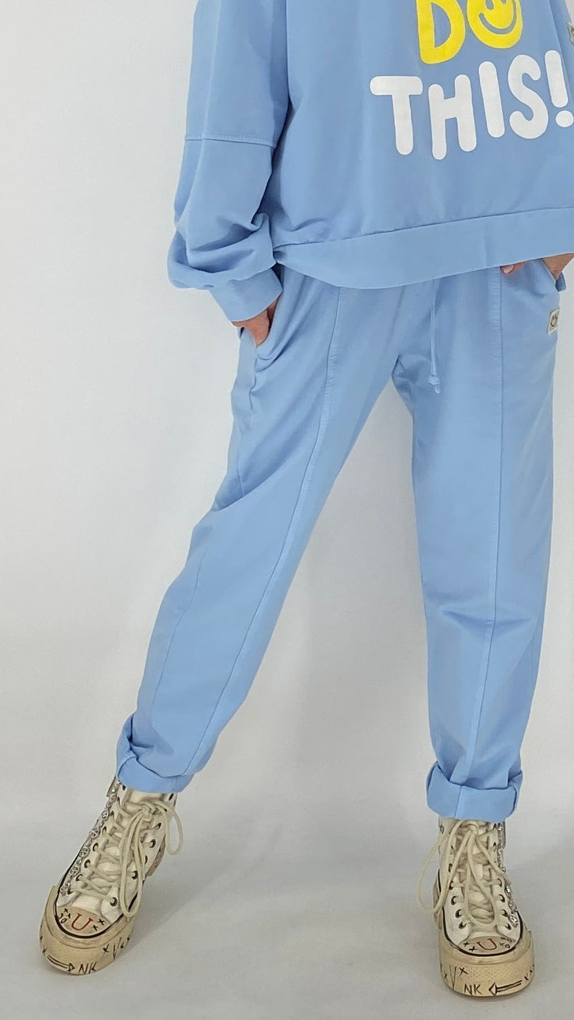 Hose "Smile" in beige, blau, mint, gelb, rosa