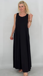 Ärmelloses Maxikleid
