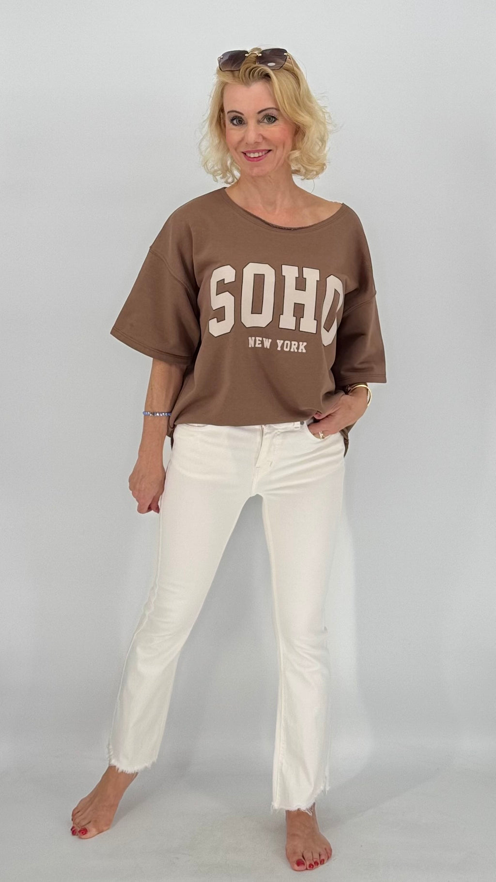 Jeans  ESViViD weiss