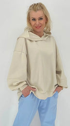 Hoodie in Rosa, Pink, Beige, Blau - By Elena FashionBy Elena Fashion