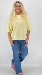 Shirt "AMORE", orange, rosa, gelb