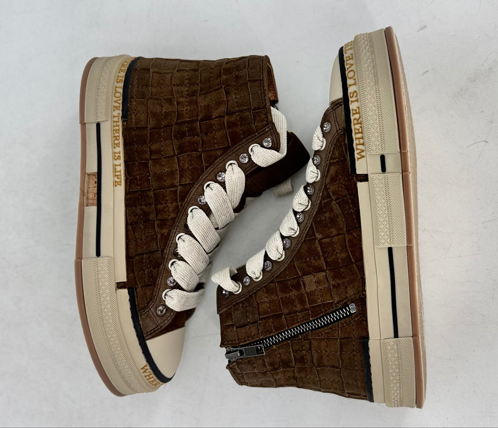 Sneaker Rebecca White YZ51-4 nuts