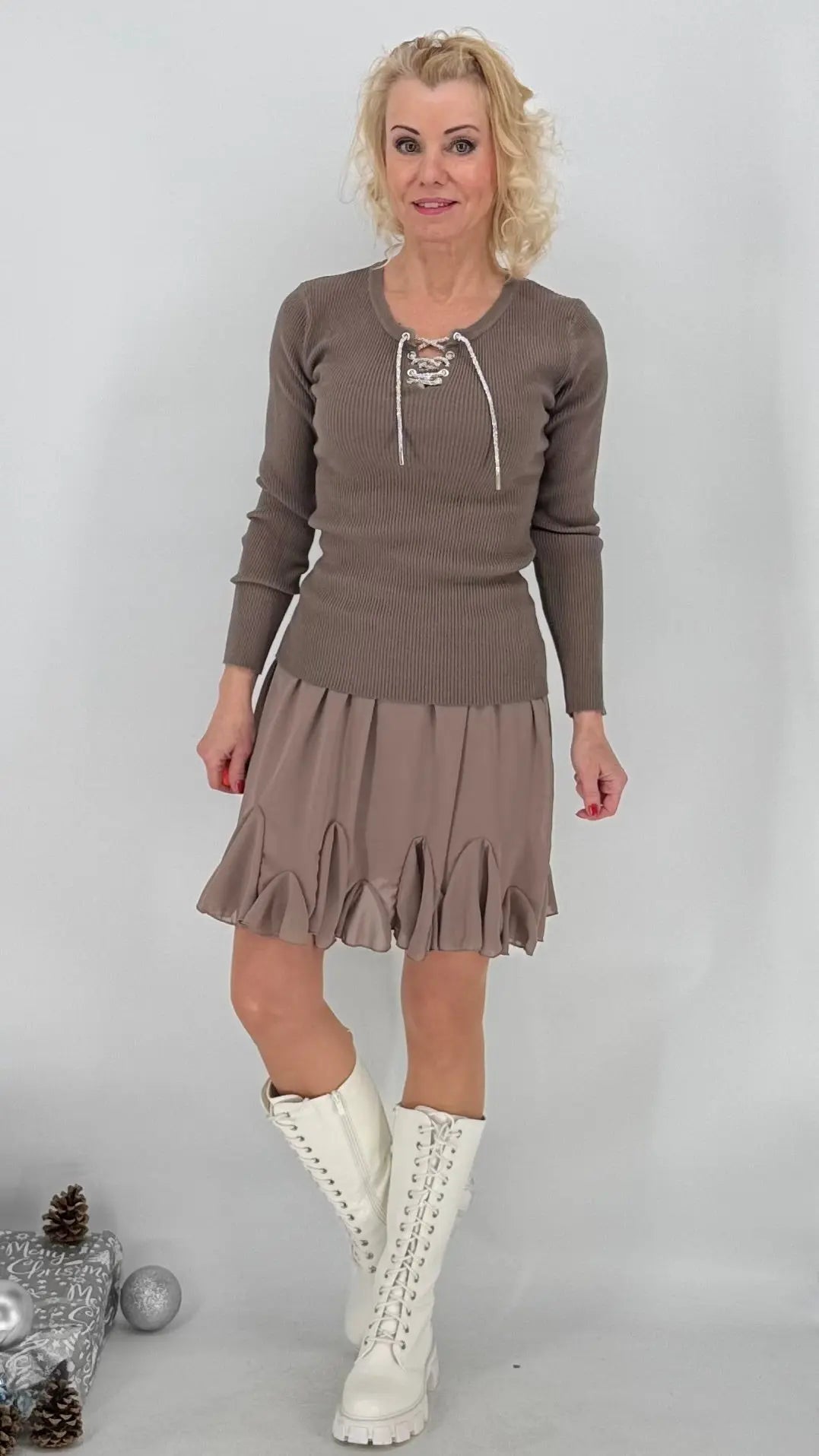 Rock ohne/mit Glitzereffekt - By Elena FashionBy Elena Fashion