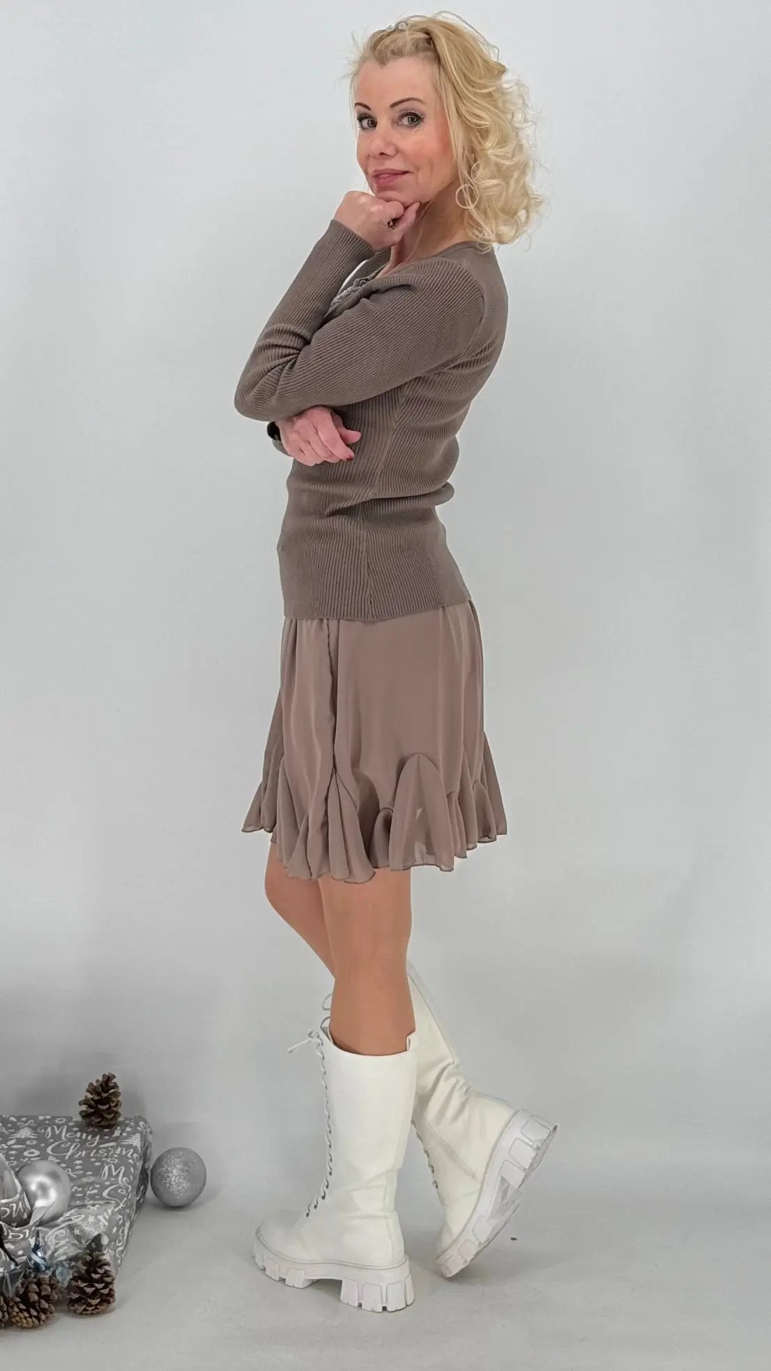Rock ohne/mit Glitzereffekt - By Elena FashionBy Elena Fashion