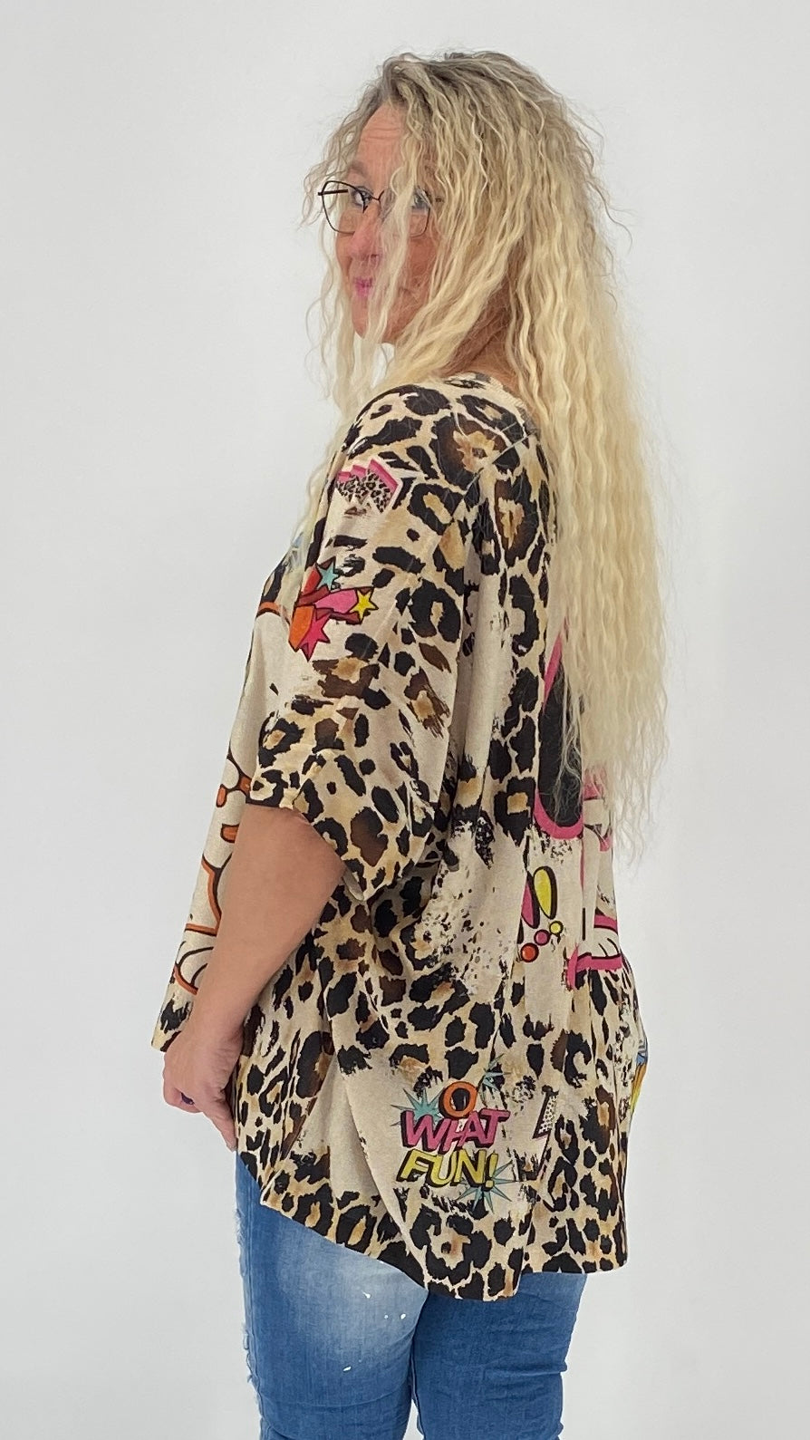 Shirt "Snoopy", beige, schwarz