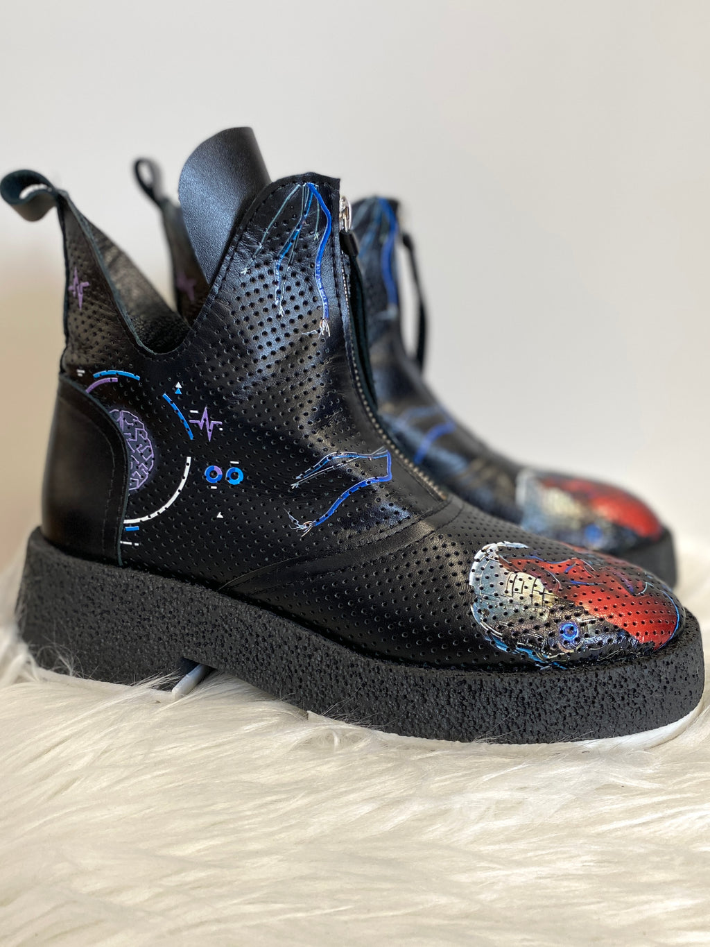 Disigner Boots aus echtem Leder MAGZA