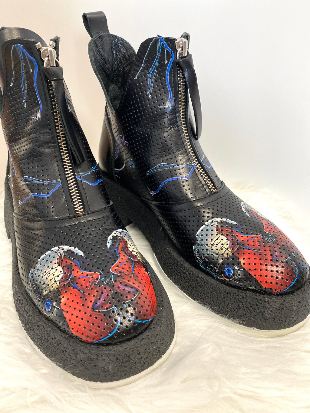 Disigner Boots aus echtem Leder MAGZA